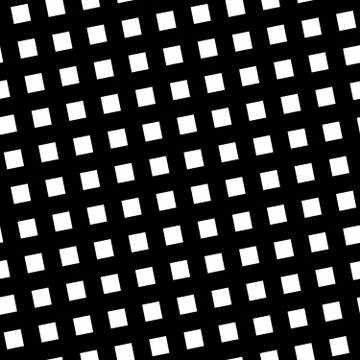 Seamless pattern slanting grid in black and white. Abstract retro design. Vector 스톡 일러스트
