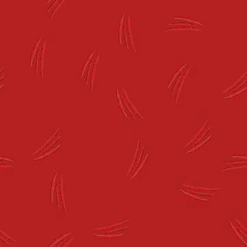 Seamless pattern slash claw scratch cartoon vector 库存插图