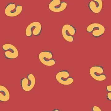 Seamless pattern sleep airplane pillow cartoon vector Stock Illustration
