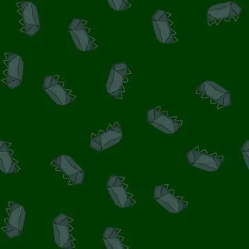 Seamless pattern sleep cot camp cartoon vector 库存插图