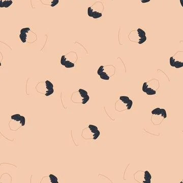Seamless pattern slicked hairstyles for kid boy cartoon vector Stock Illustration