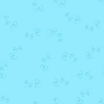Seamless pattern slumber sleep zzz cartoon vector Illustrazione stock