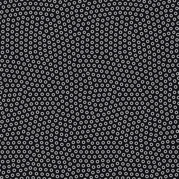 Seamless pattern with small black circles. Minimalist dots background. Black and Stock Illustration