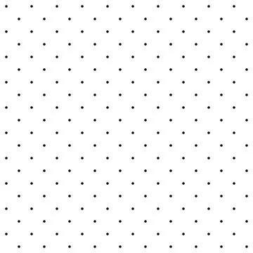 Seamless pattern - small black dot on a white background. Stock Illustration