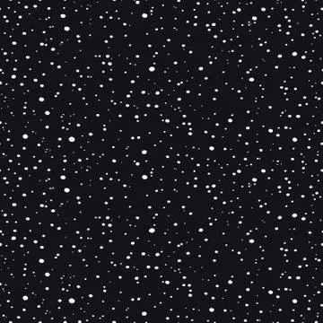 Seamless pattern with small black dots. Randomly disposed spots. Minimalist dots Illustrazione stock