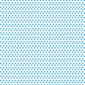 Seamless pattern of small blue stars on white background vector イラスト素材