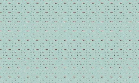 Seamless pattern of small colorful birds flying in the sky イラスト素材