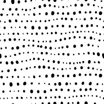 Seamless pattern with small dots or dashes. Stock Illustration