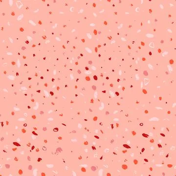 Seamless pattern small geometric pattern. Abstract art. Minimalism, dots Stock Illustration