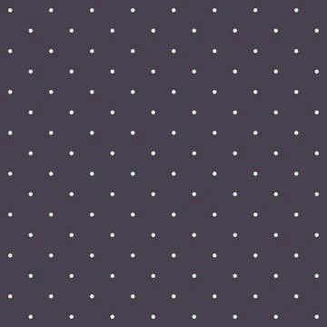 Seamless pattern - small light dots on a dark warm slate gray background.  Illustrazione stock