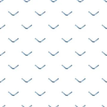 Seamless pattern with small metal serrated jaw traps 스톡 일러스트
