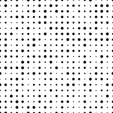 Seamless pattern with small Polka Dot pattern. Dotted endless backdrop. Retro Illustrazione stock