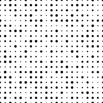 Seamless pattern with small Polka Dot pattern. Dotted endless backdrop. Retro イラスト素材