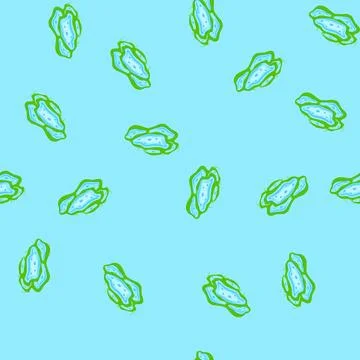 Seamless pattern small puddle cartoon vector Stock Illustration