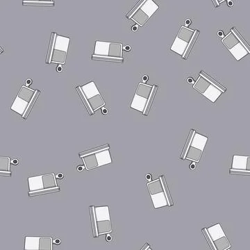 Seamless pattern smcompact multi device charging station cartoon vector Stockillustratie
