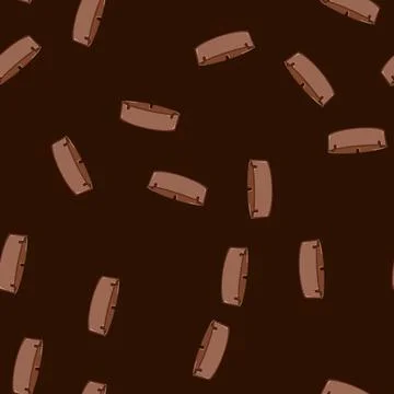 Seamless pattern smoke ashtray cartoon vector Stock Illustration