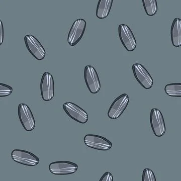 Seamless pattern Smooth river stone showing natural striped pattern Stock Illustration