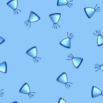 Seamless pattern snack candy cartoon vector Stock Illustration