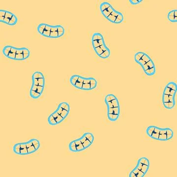 Seamless pattern snarl monster mouth cartoon vector Stock Illustration