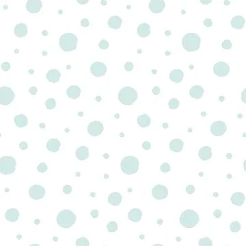 Seamless pattern with snow circles Stock Illustration
