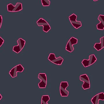 Seamless pattern snowboarding googles ski cartoon vector Illustrazione stock