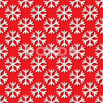 Seamless pattern with snowflakes イラスト素材