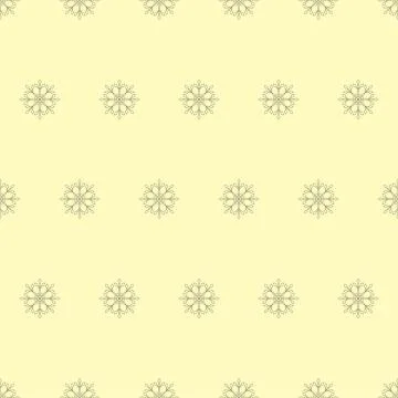 Seamless pattern with snowflakes Stock Illustration