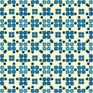 Seamless pattern with snowflakes, for invitations, cards, scrapbooking Stock Illustration