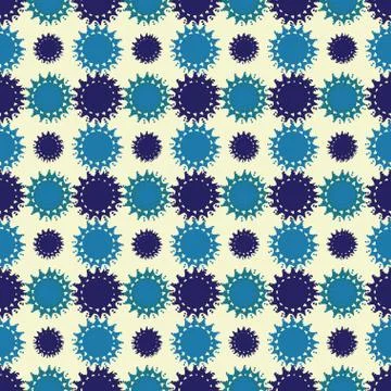 Seamless pattern with snowflakes, for invitations, cards, scrapbooking Stock Illustration