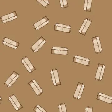 Seamless pattern soap stone platform cartoon vector Stock Illustration