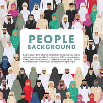 Seamless pattern social concept of people communication in flat style. Stock Illustration
