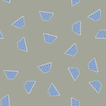 Seamless pattern soft wool carpet cartoon vector 스톡 일러스트