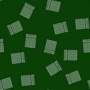 Seamless pattern soil compost bin cartoon vector Illustrazione stock