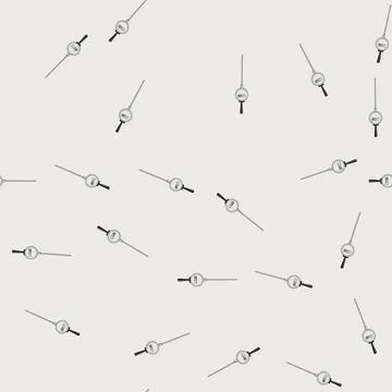 Seamless pattern soil compost thermometer cartoon vector Stock Illustration