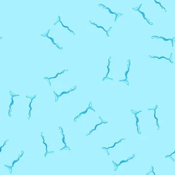 Seamless pattern sorrow cry cartoon vector 库存插图