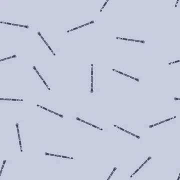 Seamless pattern sound clarinet cartoon vector Stockillustratie