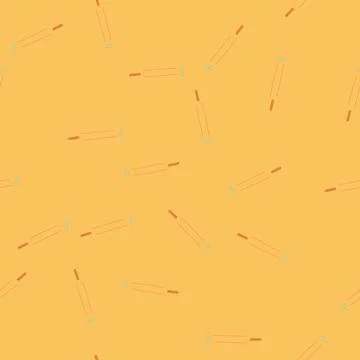 Seamless pattern sound tuning fork cartoon vector Stock Illustration