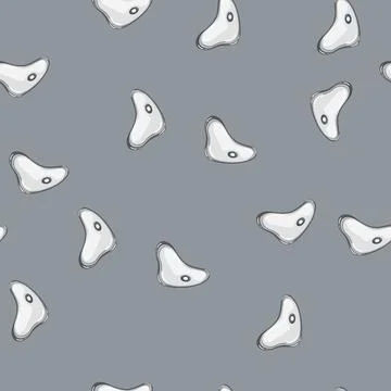 Seamless pattern spa face massager cartoon vector Stock Illustration