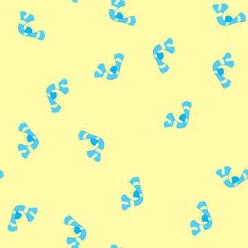 Seamless pattern spa massage neck cartoon vector Stock Illustration