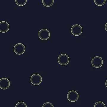 Seamless pattern space hud round frame cartoon vector 스톡 일러스트