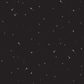 Seamless pattern space. Stockillustratie