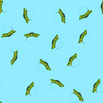 Seamless pattern space ufo ship cartoon vector Stock Illustration
