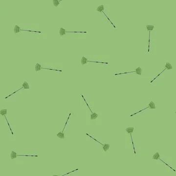 Seamless pattern spade rake cartoon vector Stock Illustration