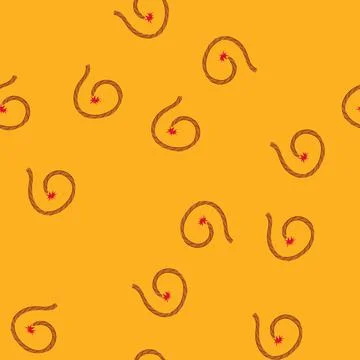 Seamless pattern spark dynamite fuse cartoon vector Stock Illustration