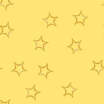 Seamless pattern sparkle star cartoon vector イラスト素材