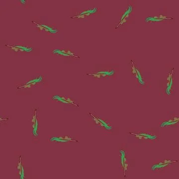 Seamless pattern spell magic stick cartoon vector Stock Illustration