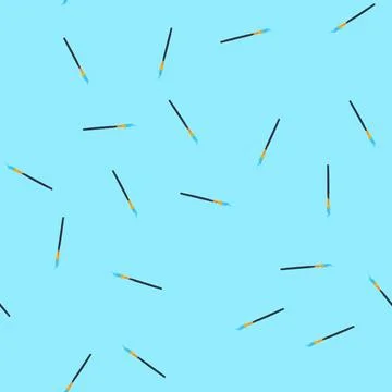 Seamless pattern spell magic wizard stick cartoon vector Stock Illustration