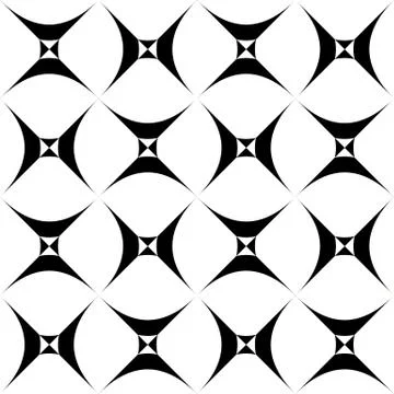 Seamless pattern with spiky, pointed shapes. Vector. Illustrazione stock