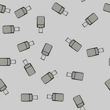 Seamless pattern spinner soft shell suitcase cartoon vector Illustrazione stock