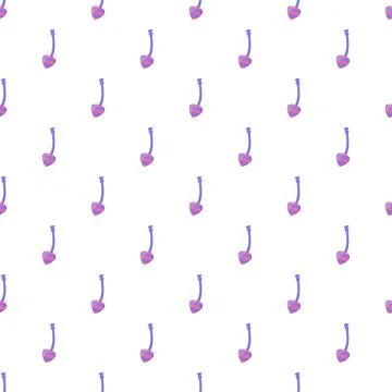 Seamless pattern with spinning peg top toys Stock Illustration
